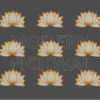 Beautiful Contemporary Digital Pichwai Painting of Nandi, Lotus, and Tree for Home Wall Decor
