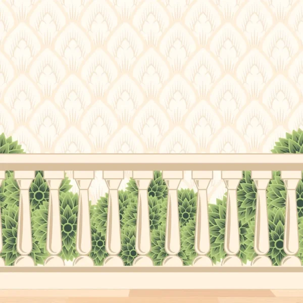 MP_Wallpaper-4B-mockup-2 Pink Blossom Gateway – Heritage Arch Mural